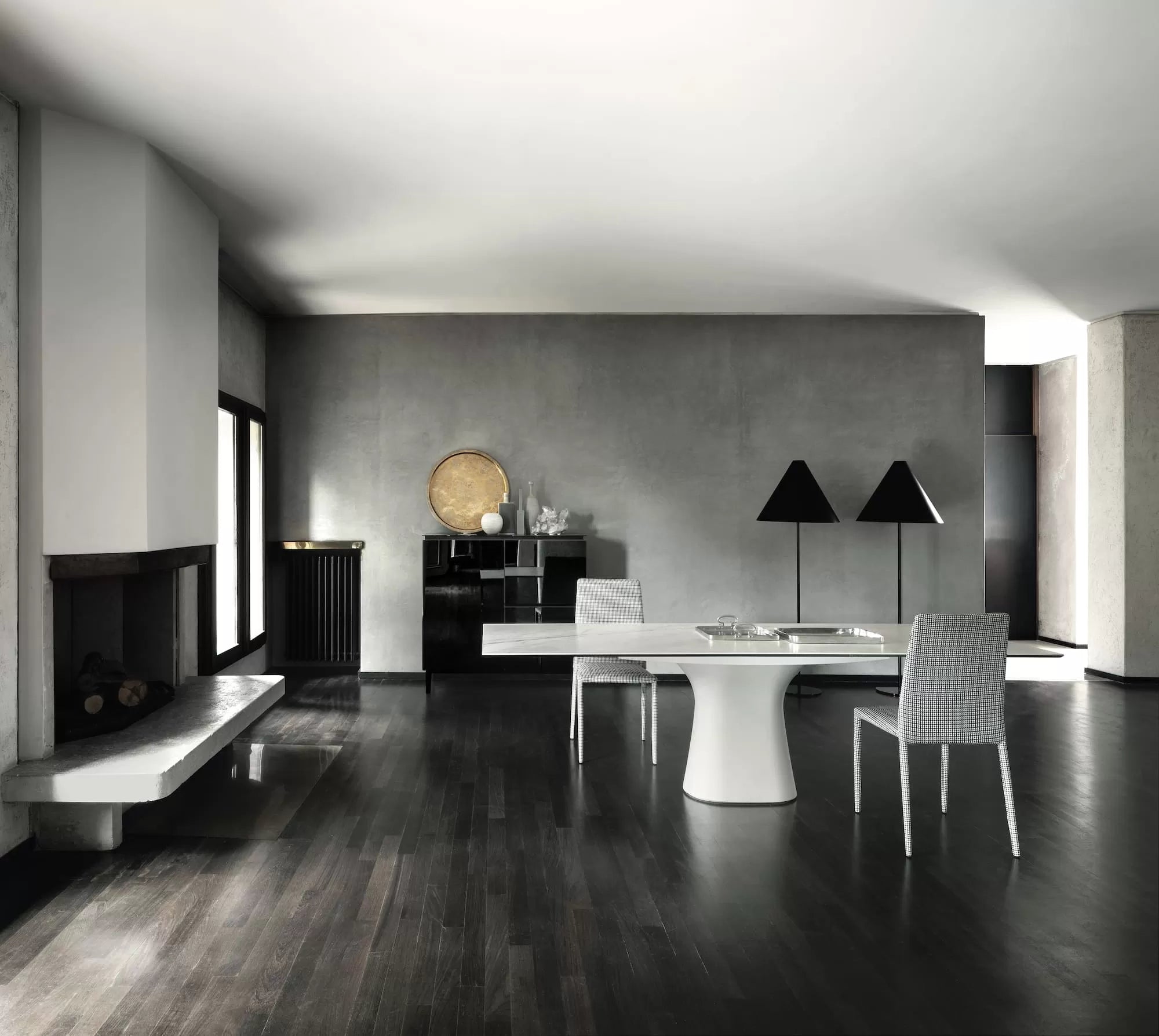 Bontempi Casa Malik Chair With Metal Frame