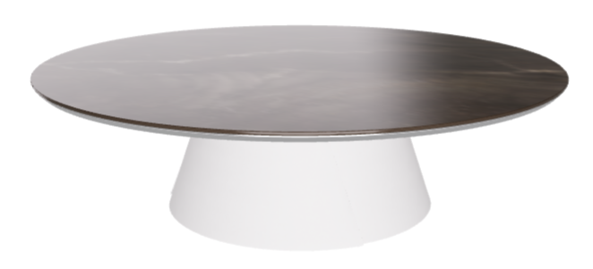 Cattelan Italia ALBERT Keramik Coffee Table Ø100x28h