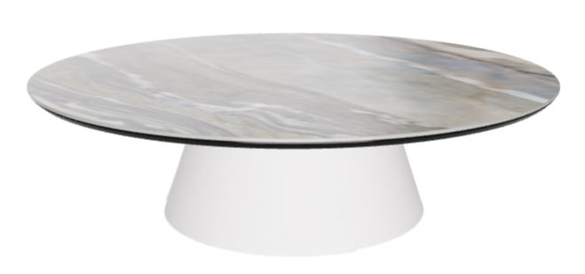 Cattelan Italia ALBERT Keramik Coffee Table Ø100x28h