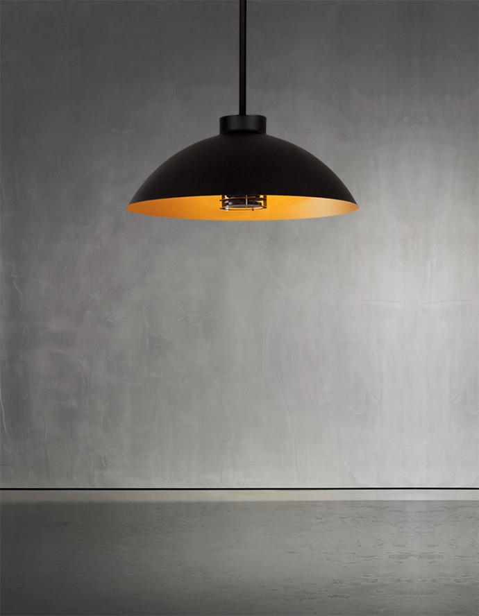Dome Pendant | Ceiling Hanging Outdoor Heater | Max height 3.67m