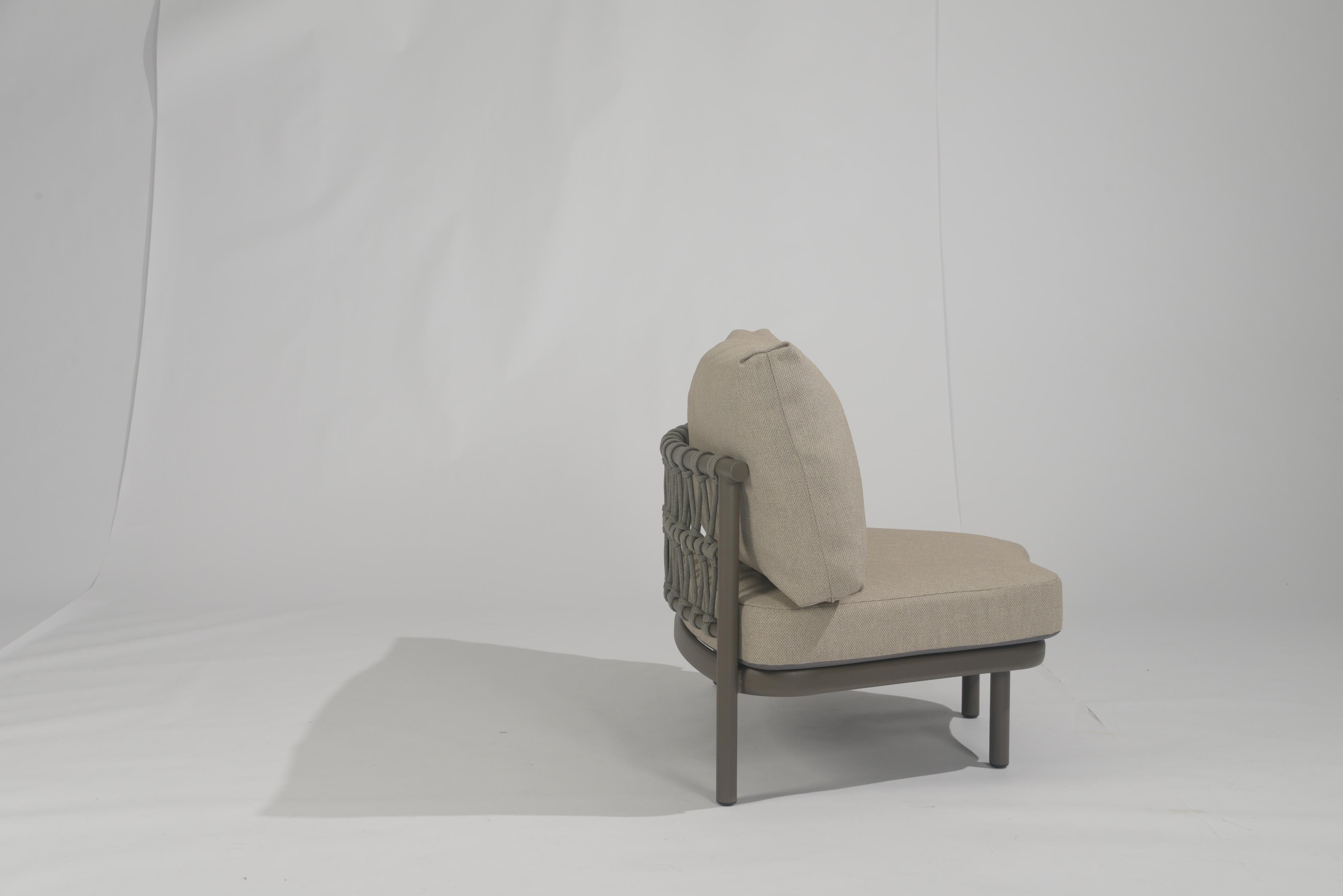 4 Seasons Outdoor Piacenza terre XL corner with 2 cushions