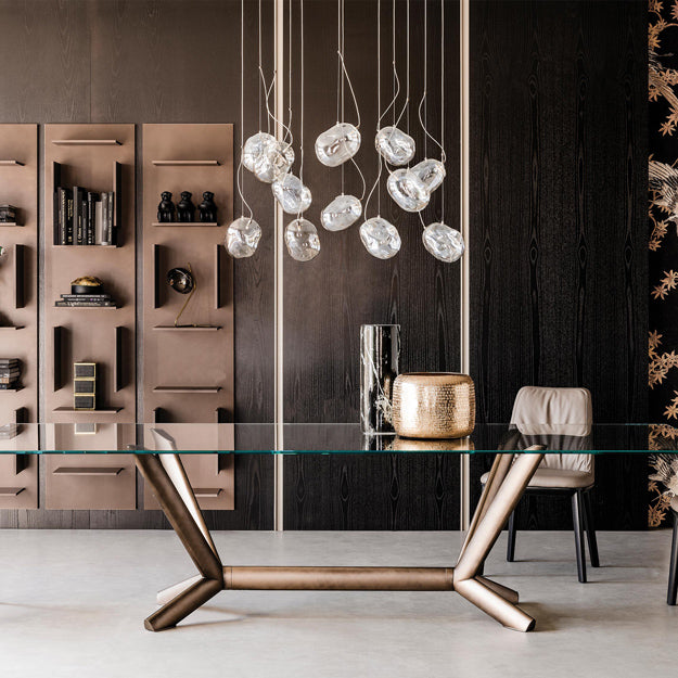 Cattelan Italia Planer Glass Dining Table
