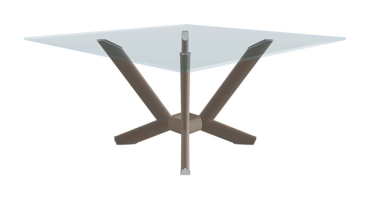 Cattelan Italia Planer Glass Dining Table