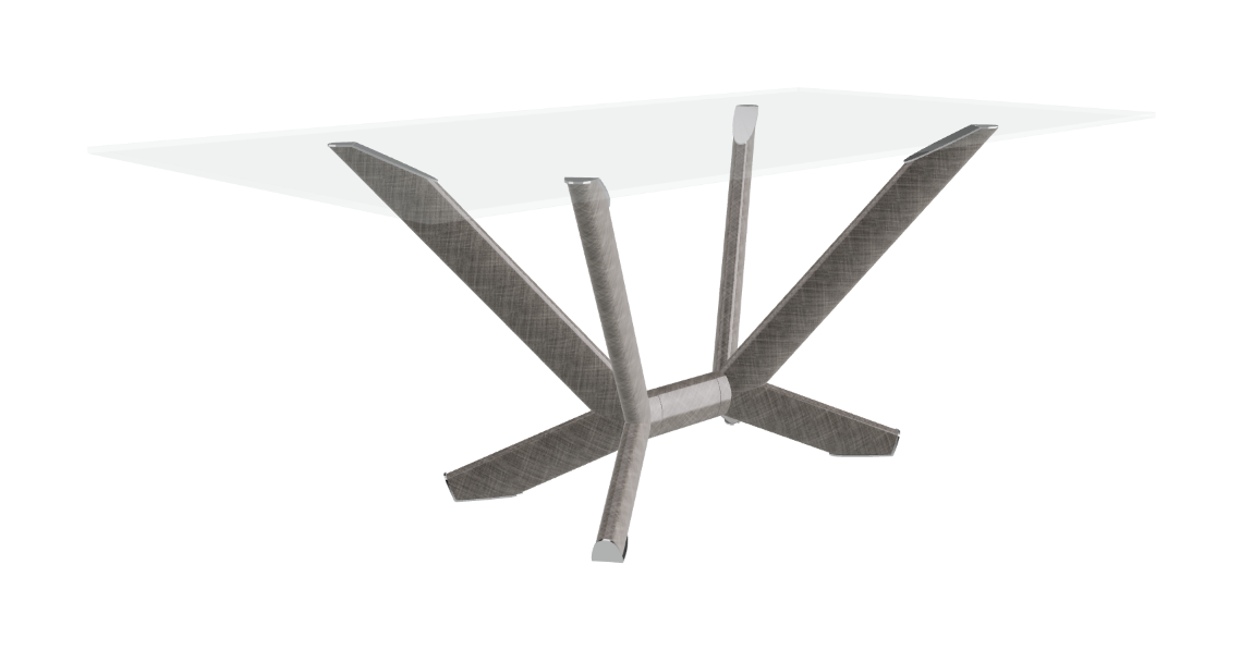 Cattelan Italia Planer Glass Dining Table
