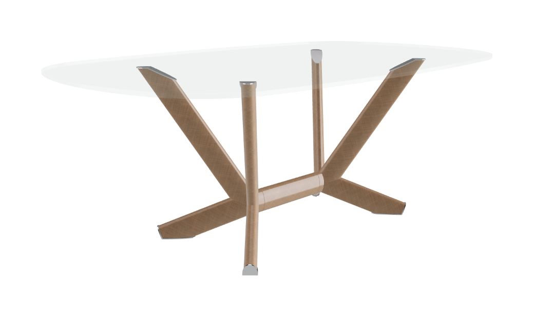 Cattelan Italia Planer Glass Dining Table