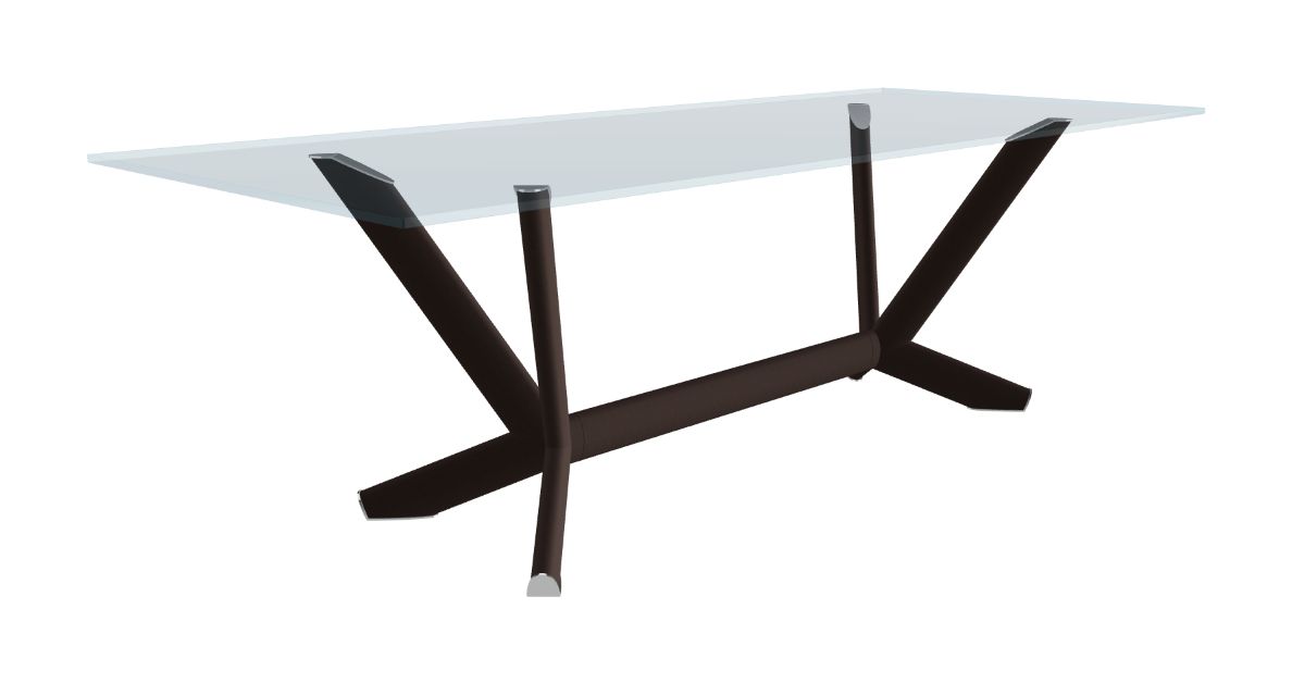 Cattelan Italia Planer Glass Dining Table