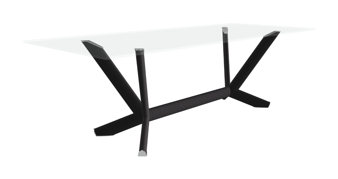 Cattelan Italia Planer Glass Dining Table