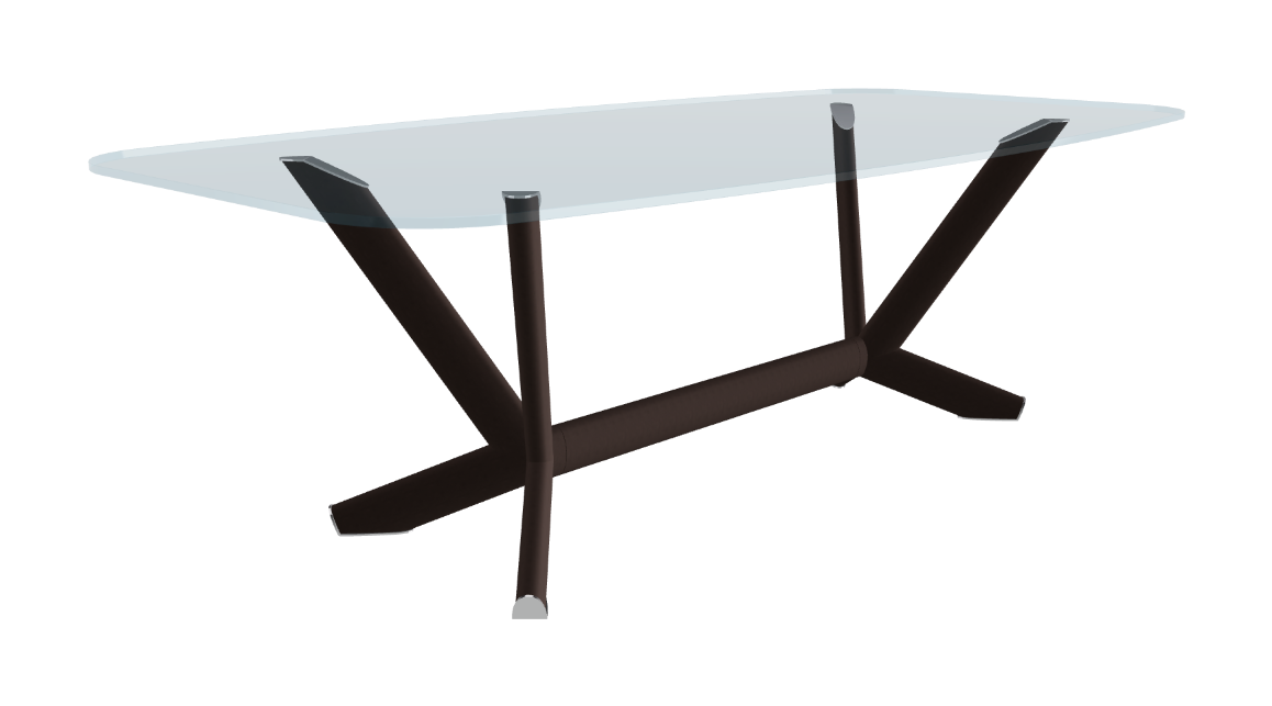 Cattelan Italia Planer Glass Dining Table