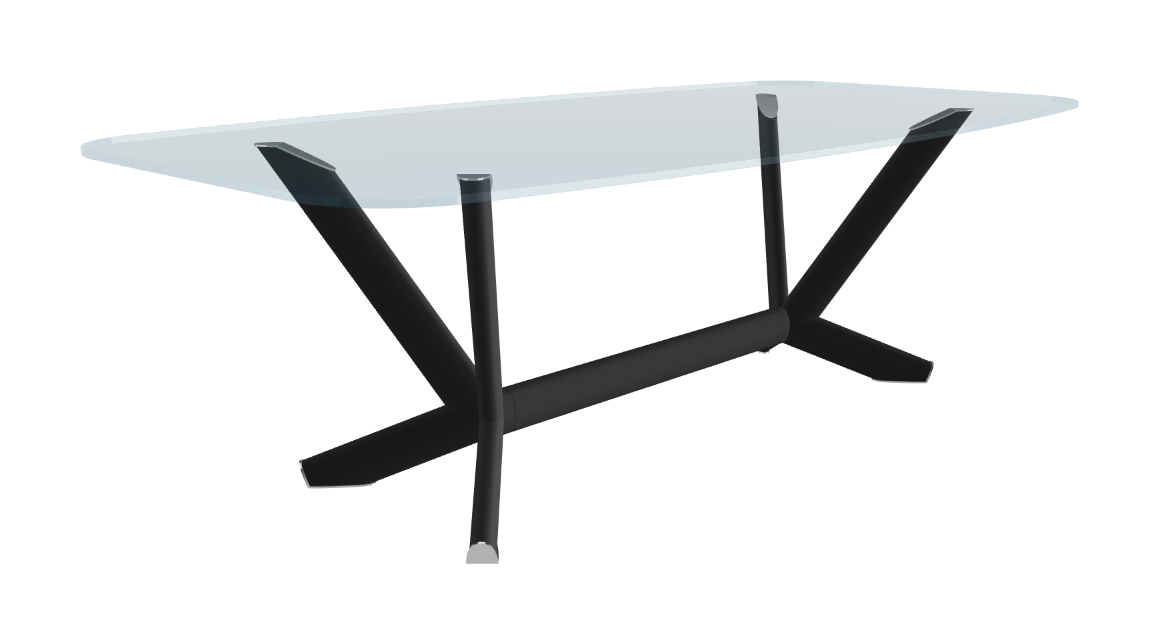 Cattelan Italia Planer Glass Dining Table