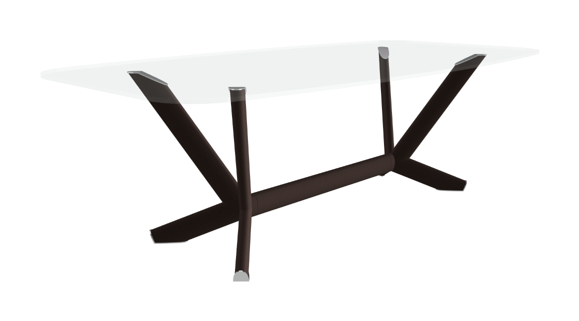 Cattelan Italia Planer Glass Dining Table