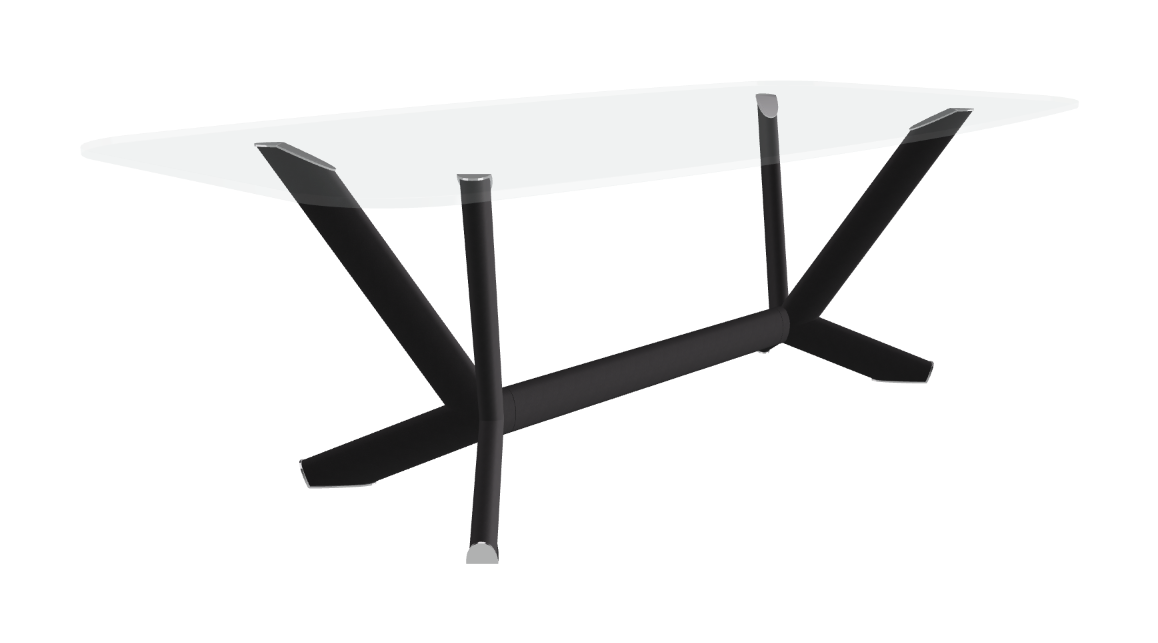 Cattelan Italia Planer Glass Dining Table
