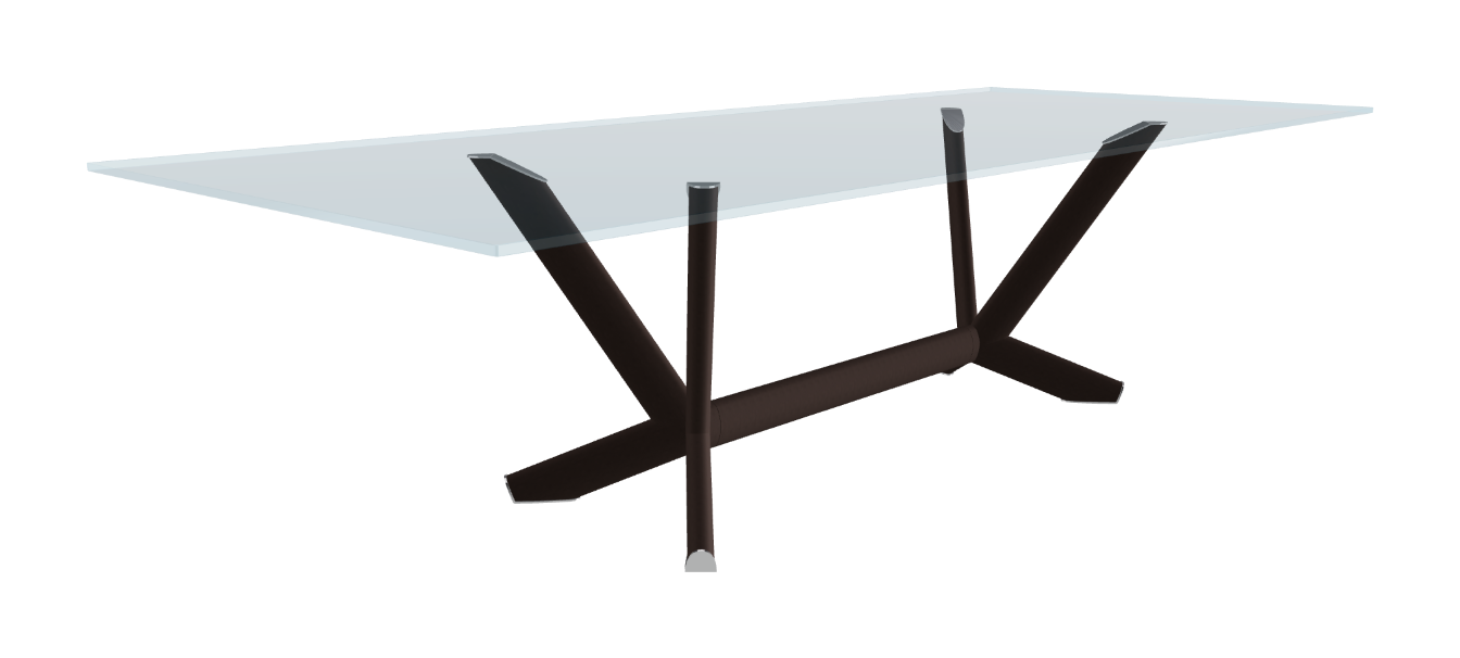 Cattelan Italia Planer Glass Dining Table