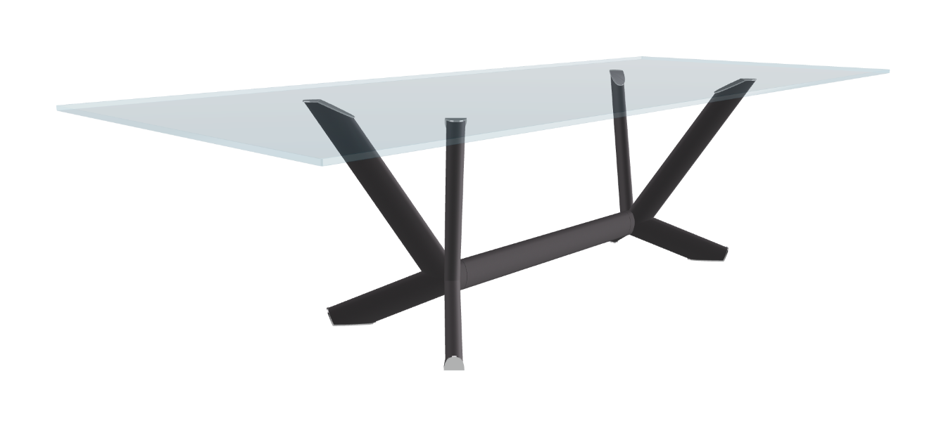 Cattelan Italia Planer Glass Dining Table