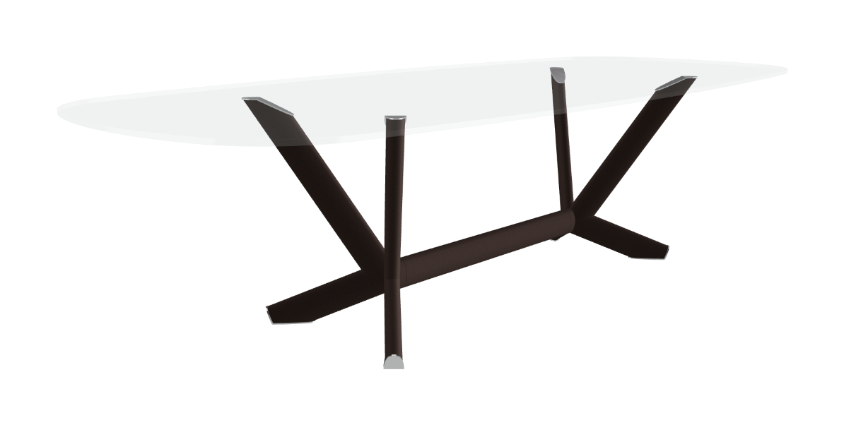 Cattelan Italia Planer Glass Dining Table