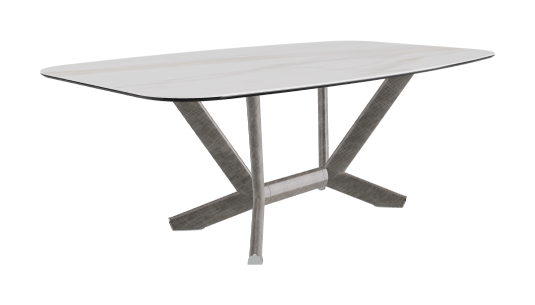 Cattelan Italia Planer Keramik Barrel Shaped Dining Table 200 & 240