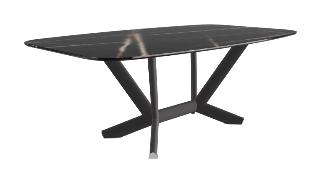 Cattelan Italia Planer Keramik Barrel Shaped Dining Table 200 & 240