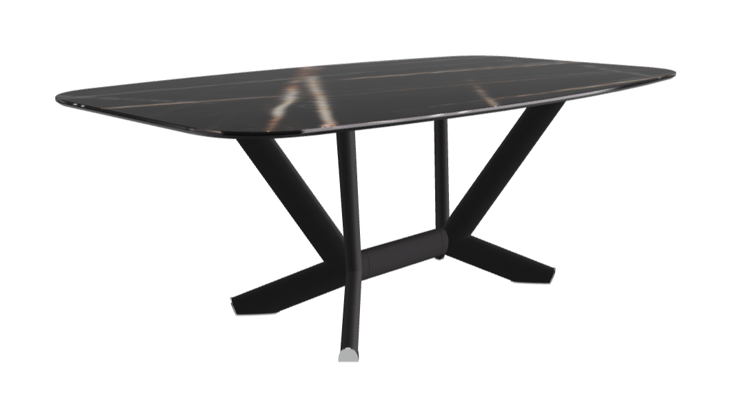 Cattelan Italia Planer Keramik Barrel Shaped Dining Table 200 & 240