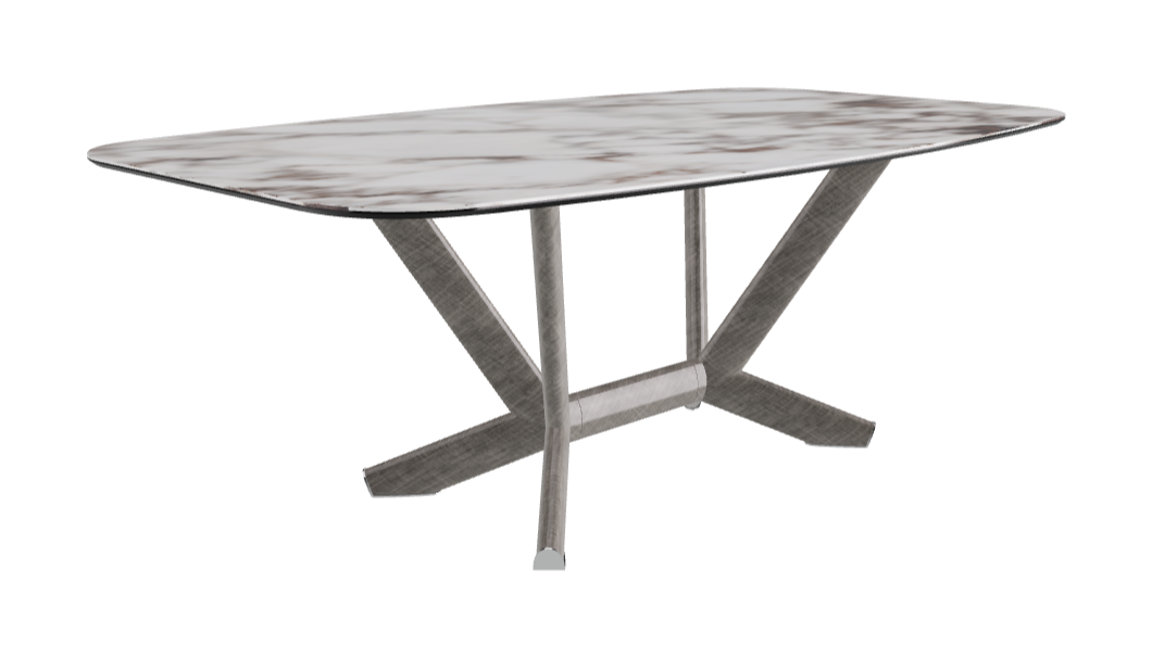 Cattelan Italia Planer Keramik Barrel Shaped Dining Table 200 & 240
