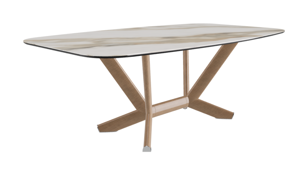 Cattelan Italia Planer Keramik Barrel Shaped Dining Table 200 & 240