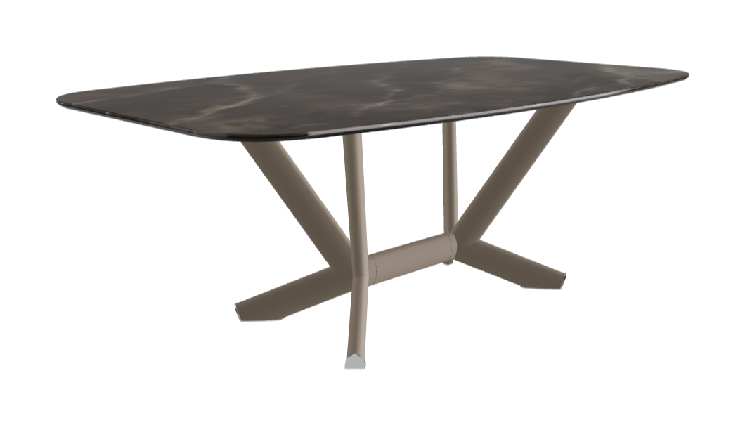 Cattelan Italia Planer Keramik Barrel Shaped Dining Table 200 & 240