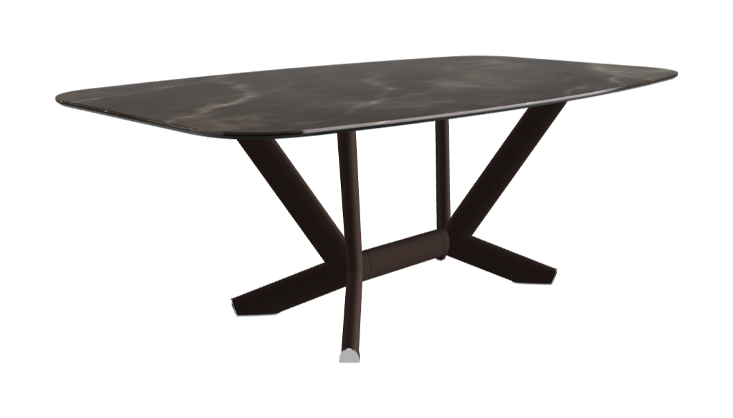 Cattelan Italia Planer Keramik Barrel Shaped Dining Table 200 & 240