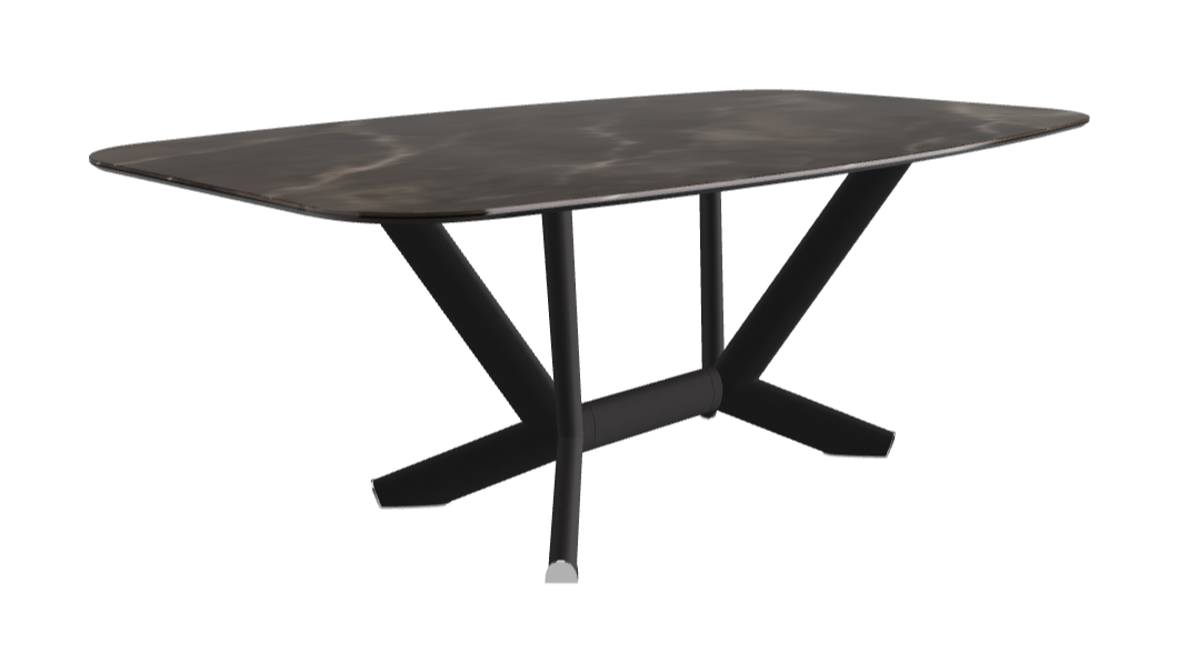 Cattelan Italia Planer Keramik Barrel Shaped Dining Table 200 & 240