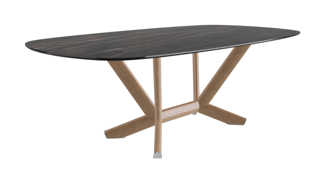 Cattelan Italia Planer Keramik Rectangular & Biscuit Shaped Dining Table 220 & 300