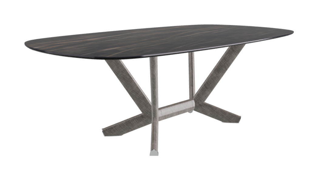Cattelan Italia Planer Keramik Rectangular & Biscuit Shaped Dining Table 220 & 300