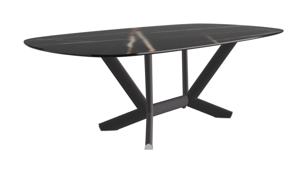Cattelan Italia Planer Keramik Rectangular & Biscuit Shaped Dining Table 220 & 300