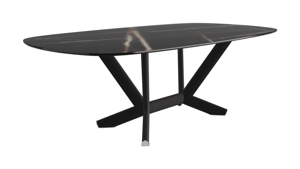 Cattelan Italia Planer Keramik Rectangular & Biscuit Shaped Dining Table 220 & 300