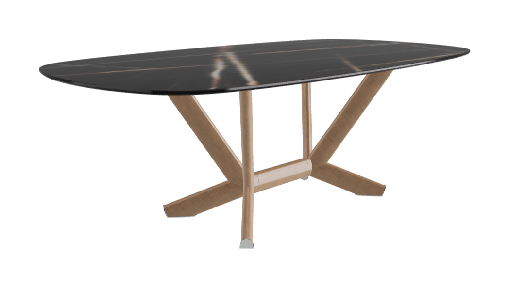 Cattelan Italia Planer Keramik Rectangular & Biscuit Shaped Dining Table 220 & 300