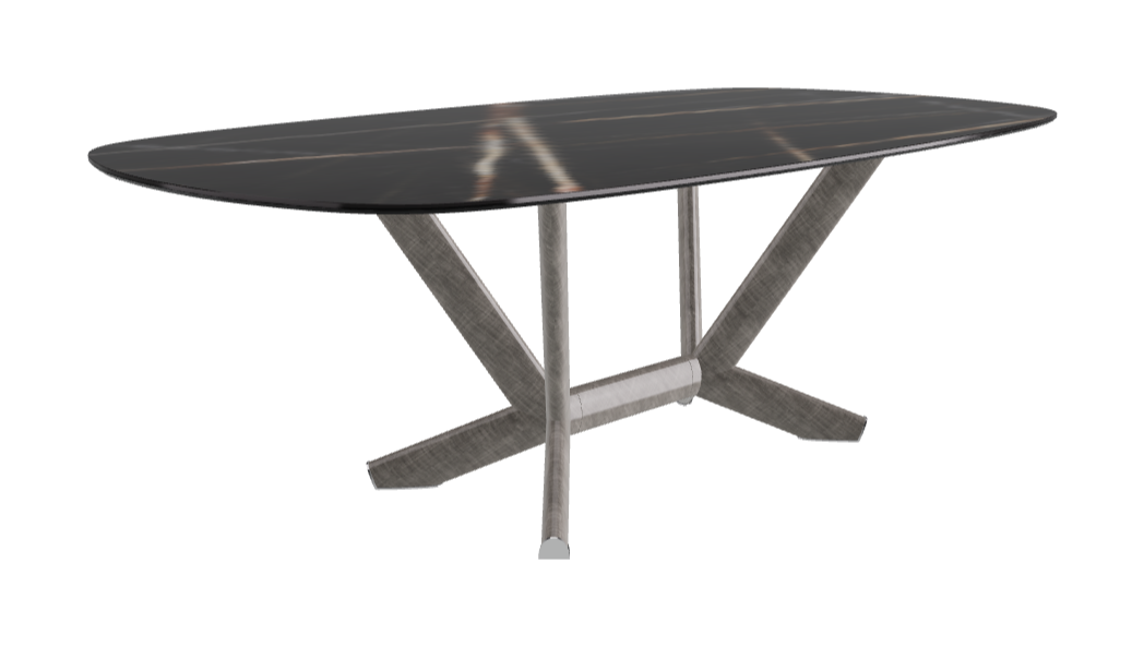 Cattelan Italia Planer Keramik Rectangular & Biscuit Shaped Dining Table 220 & 300