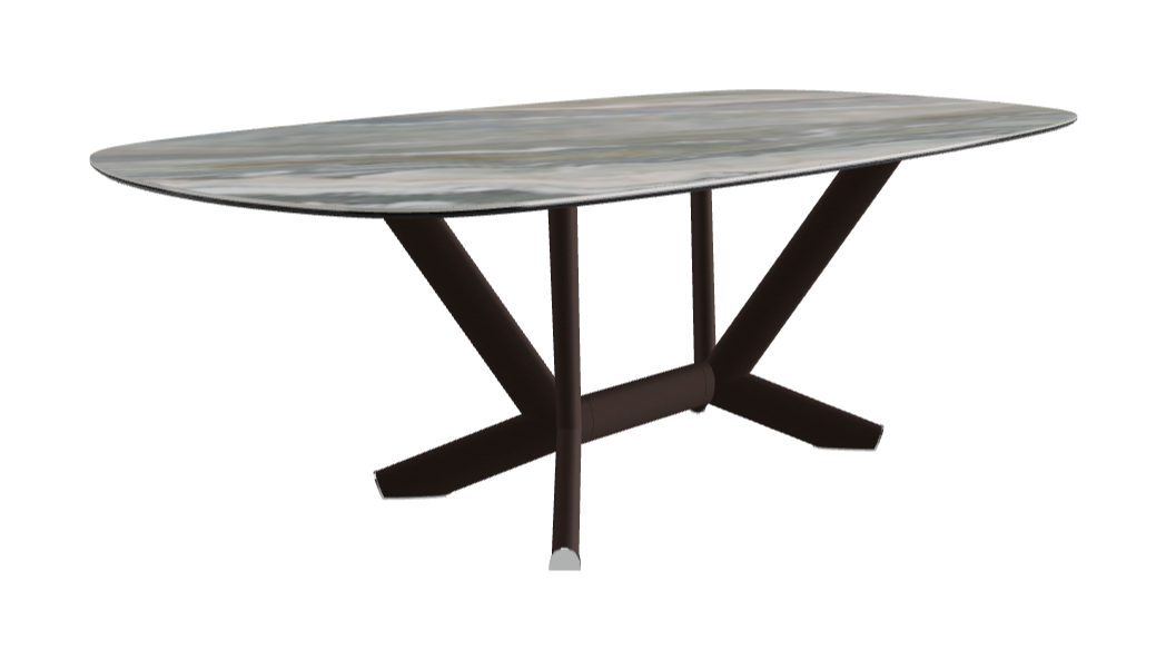 Cattelan Italia Planer Keramik Rectangular & Biscuit Shaped Dining Table 220 & 300