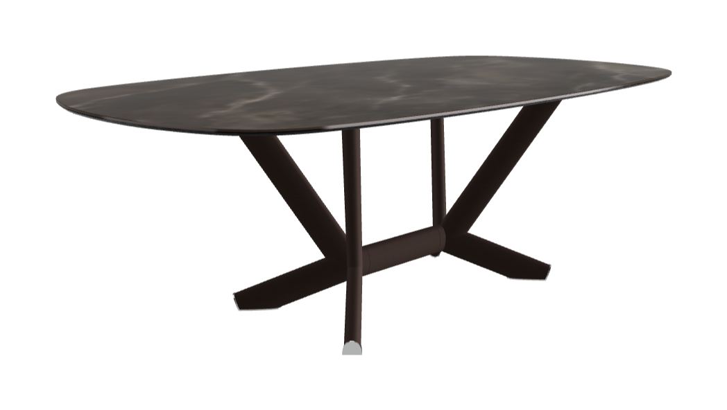 Cattelan Italia Planer Keramik Rectangular & Biscuit Shaped Dining Table 220 & 300