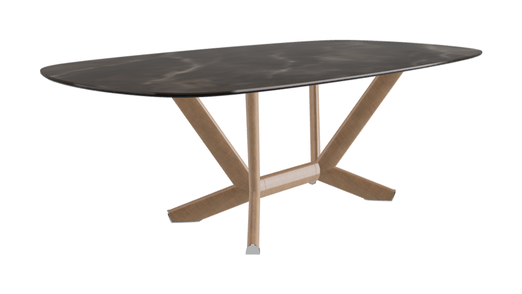 Cattelan Italia Planer Keramik Rectangular & Biscuit Shaped Dining Table 220 & 300