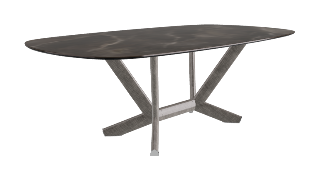 Cattelan Italia Planer Keramik Rectangular & Biscuit Shaped Dining Table 220 & 300