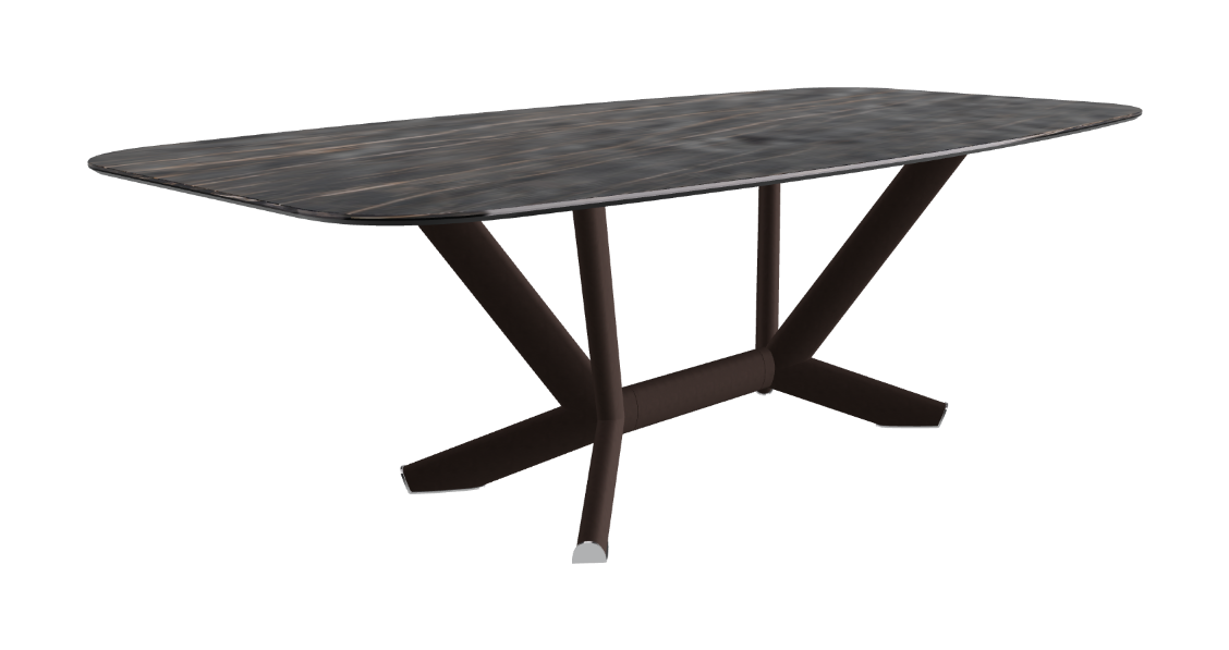 Cattelan Italia Planer Keramik Barrel Shaped Dining Table 200 & 240