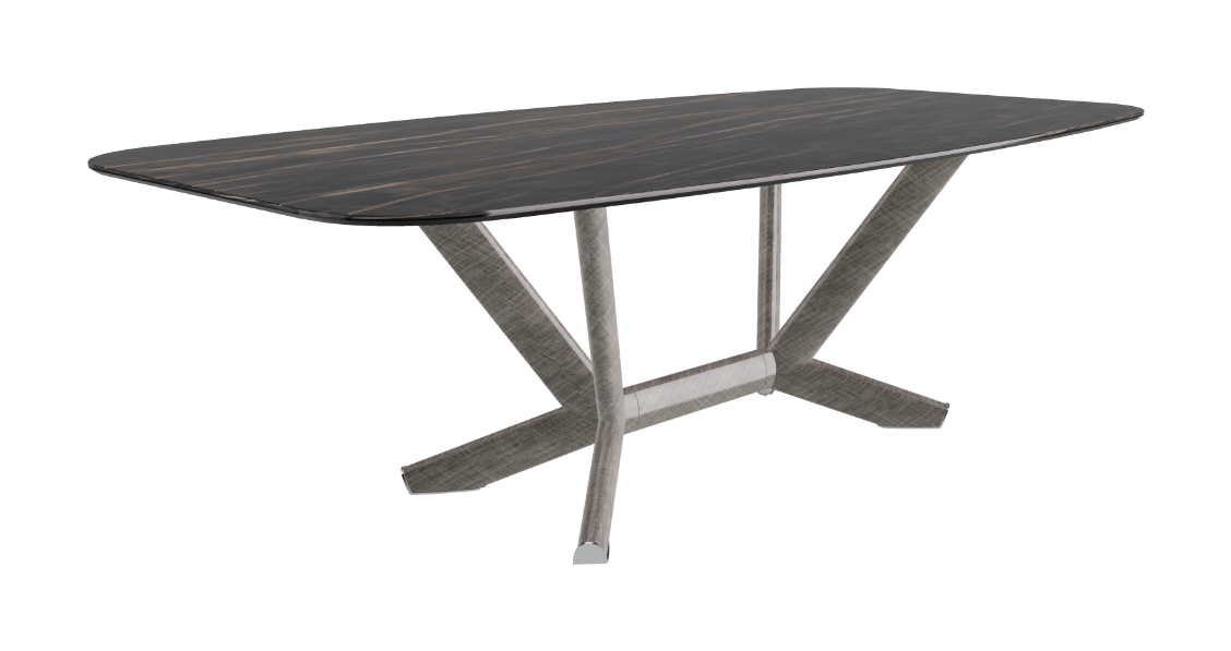 Cattelan Italia Planer Keramik Barrel Shaped Dining Table 200 & 240