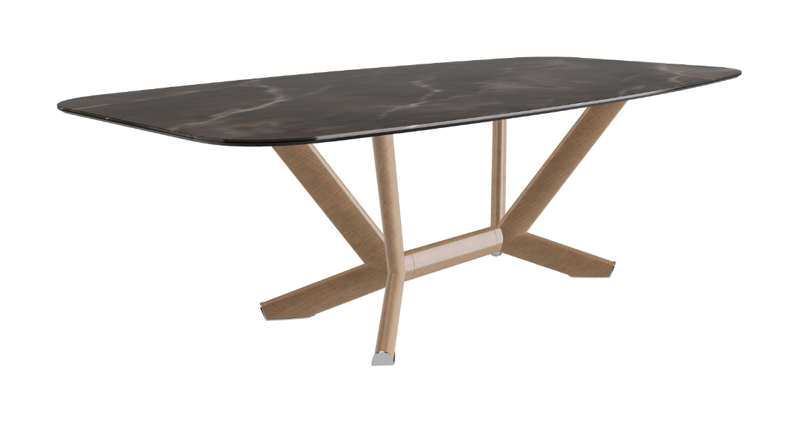 Cattelan Italia Planer Keramik Barrel Shaped Dining Table 200 & 240