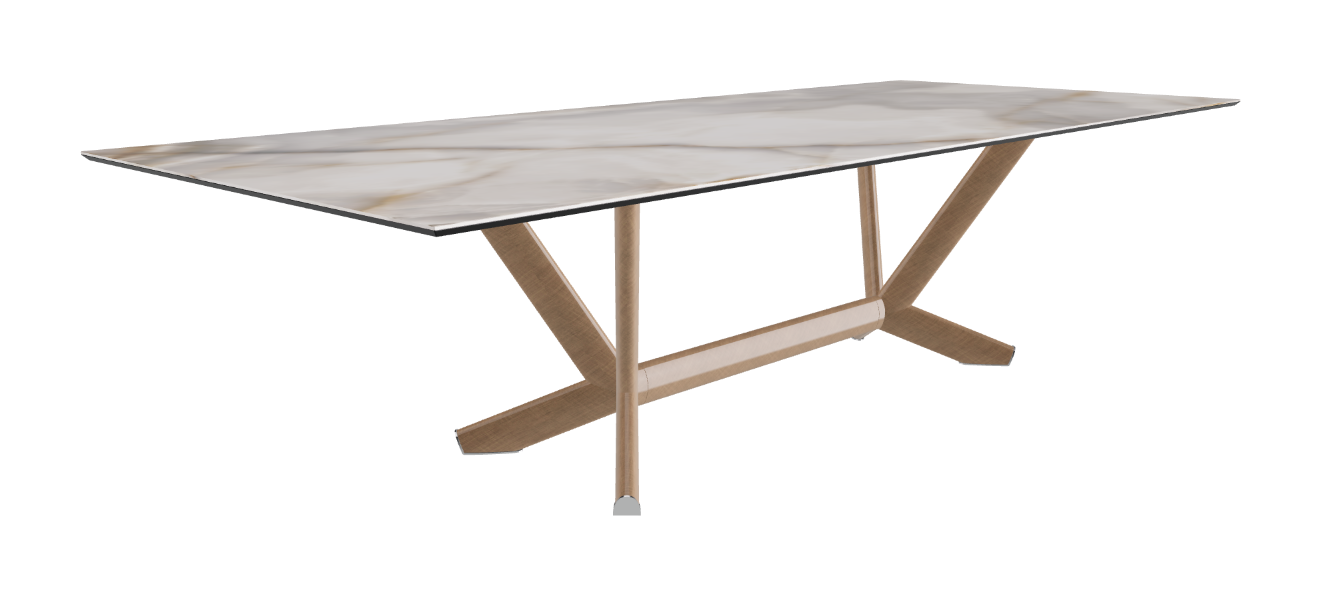 Cattelan Italia Planer Keramik Rectangular & Biscuit Shaped Dining Table 220 & 300