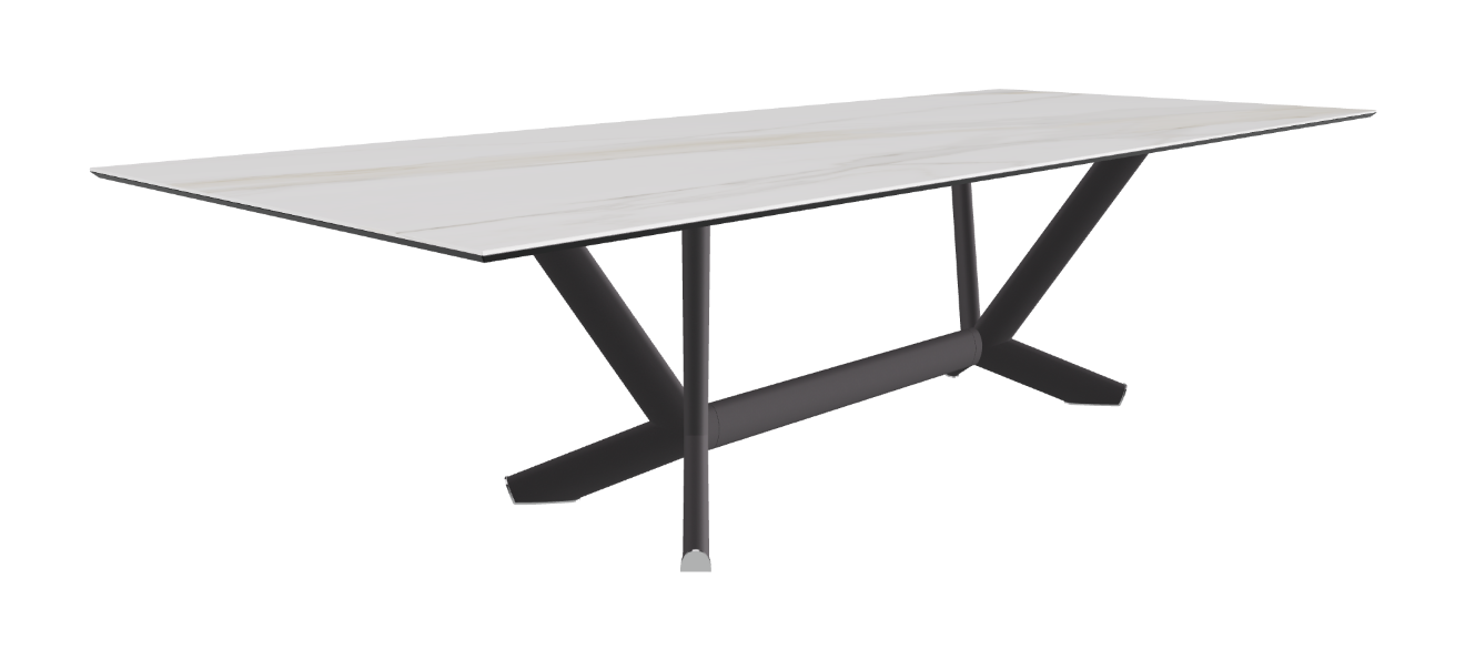 Cattelan Italia Planer Keramik Rectangular & Biscuit Shaped Dining Table 220 & 300