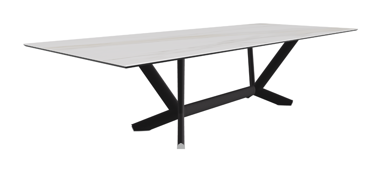Cattelan Italia Planer Keramik Rectangular & Biscuit Shaped Dining Table 220 & 300