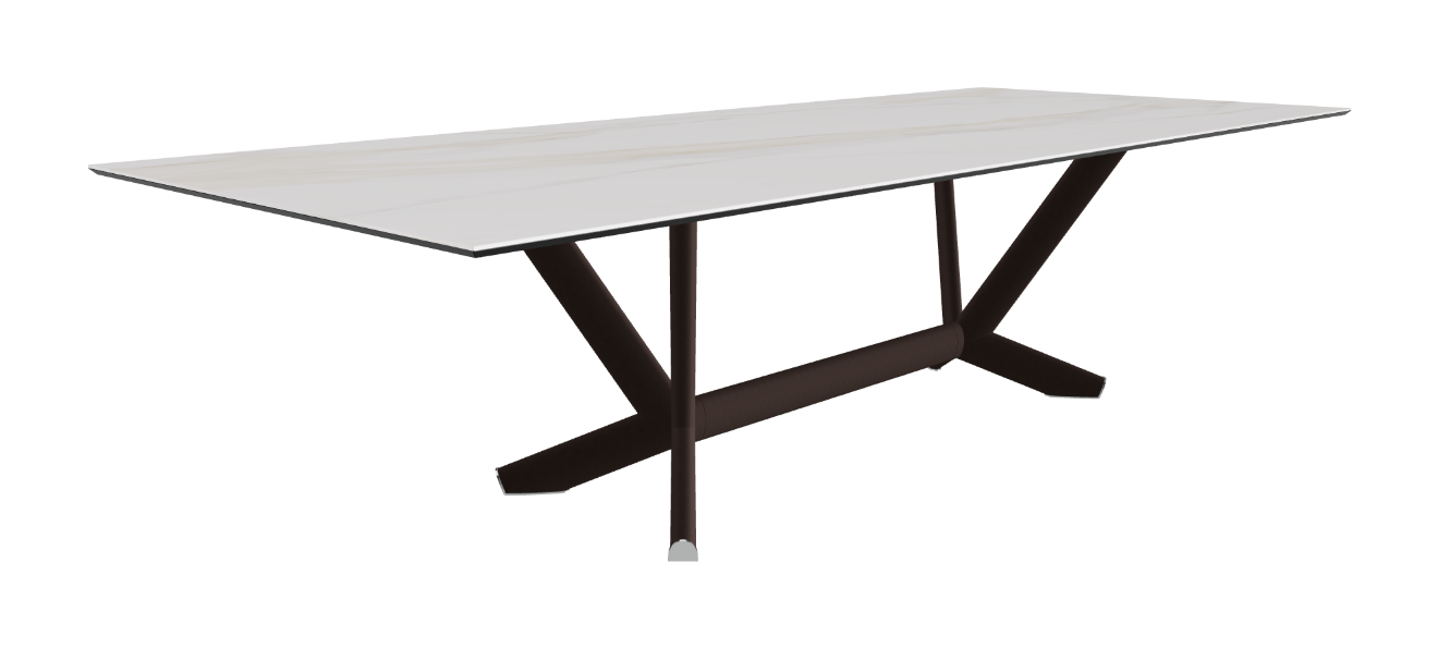 Cattelan Italia Planer Keramik Rectangular & Biscuit Shaped Dining Table 220 & 300