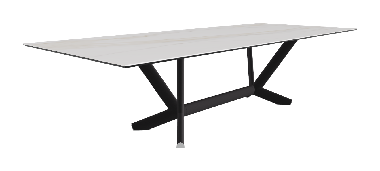 Cattelan Italia Planer Keramik Rectangular & Biscuit Shaped Dining Table 220 & 300