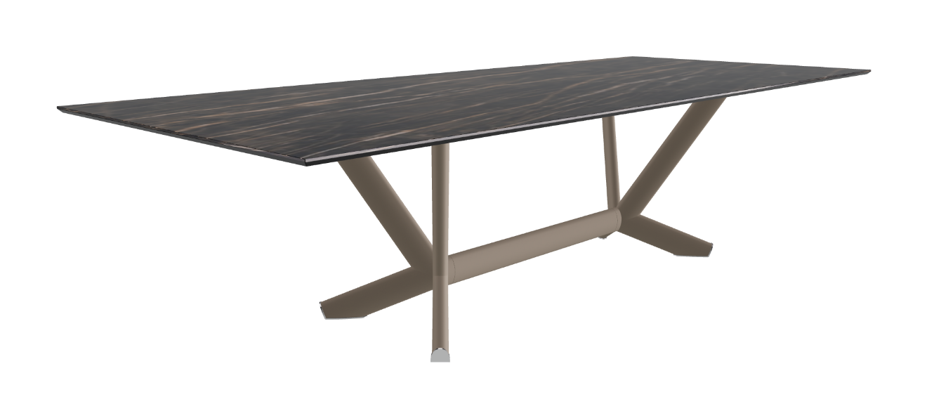 Cattelan Italia Planer Keramik Rectangular & Biscuit Shaped Dining Table 220 & 300