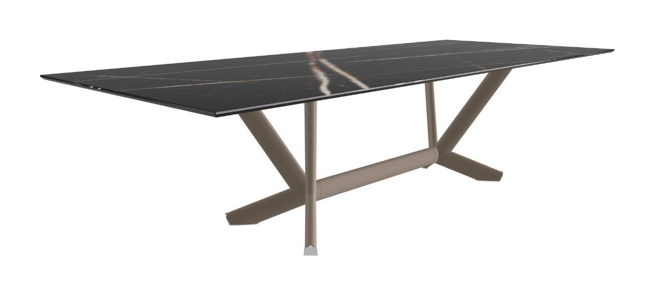 Cattelan Italia Planer Keramik Rectangular & Biscuit Shaped Dining Table 220 & 300