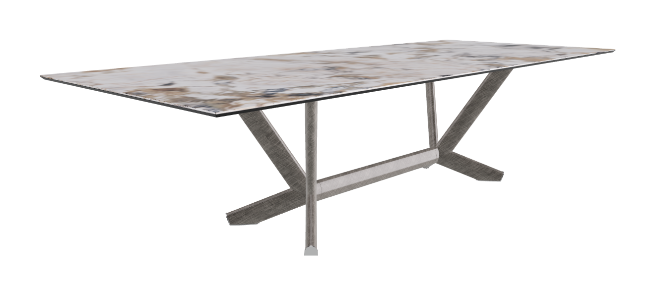 Cattelan Italia Planer Keramik Rectangular & Biscuit Shaped Dining Table 220 & 300
