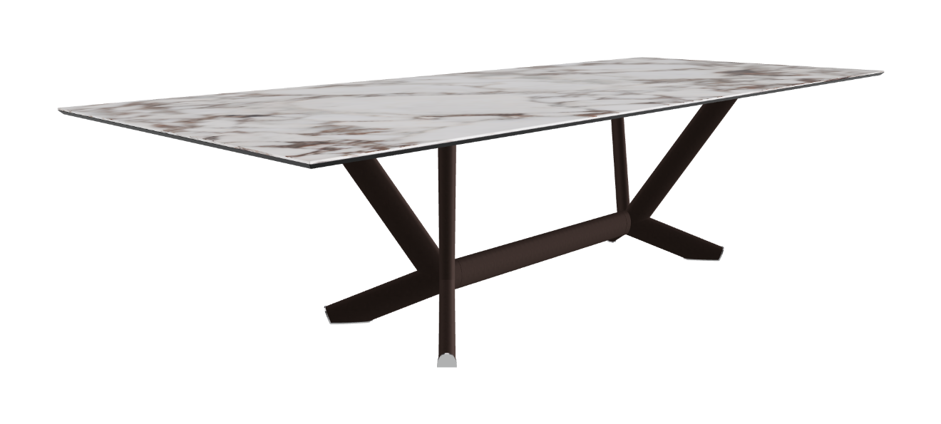 Cattelan Italia Planer Keramik Rectangular & Biscuit Shaped Dining Table 220 & 300