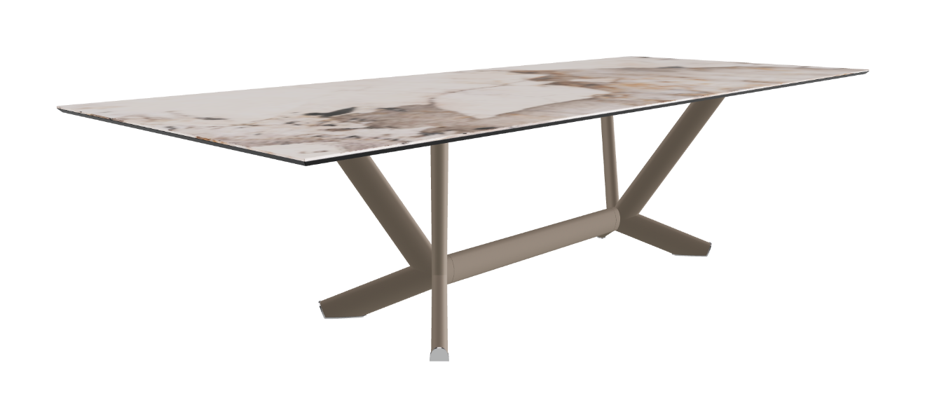 Cattelan Italia Planer Keramik Rectangular & Biscuit Shaped Dining Table 220 & 300