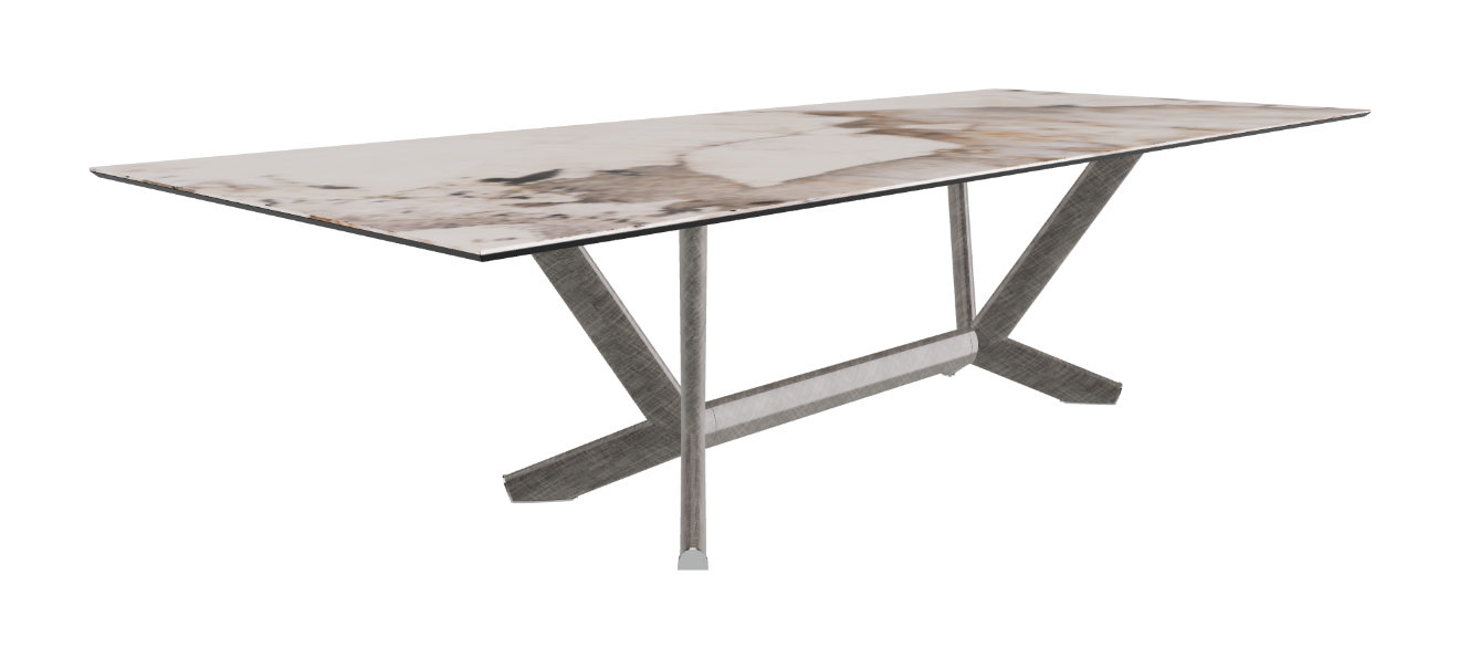 Cattelan Italia Planer Keramik Rectangular & Biscuit Shaped Dining Table 220 & 300